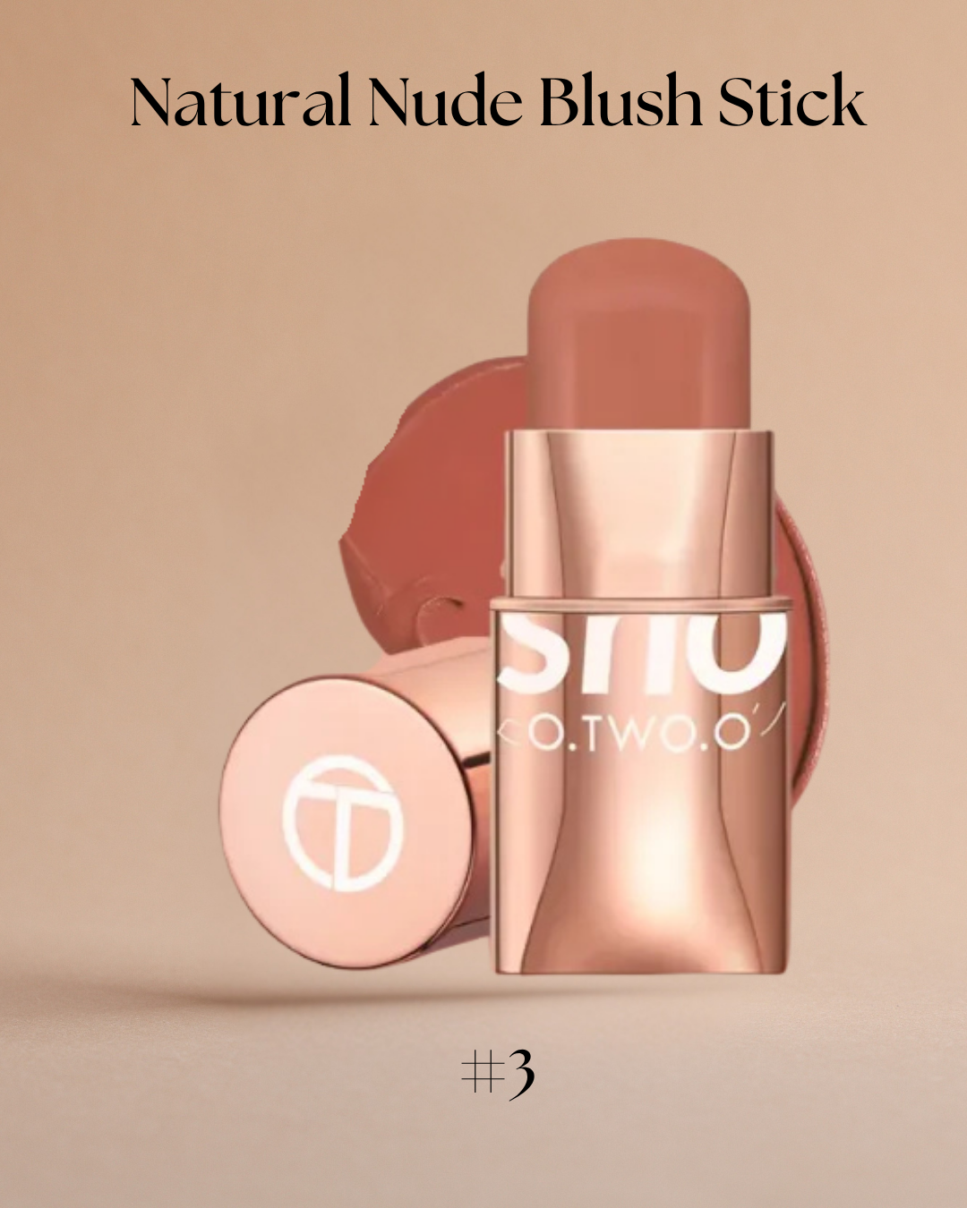 Natural Nude Blush Stick – Frischer Glow im Handumdrehen
