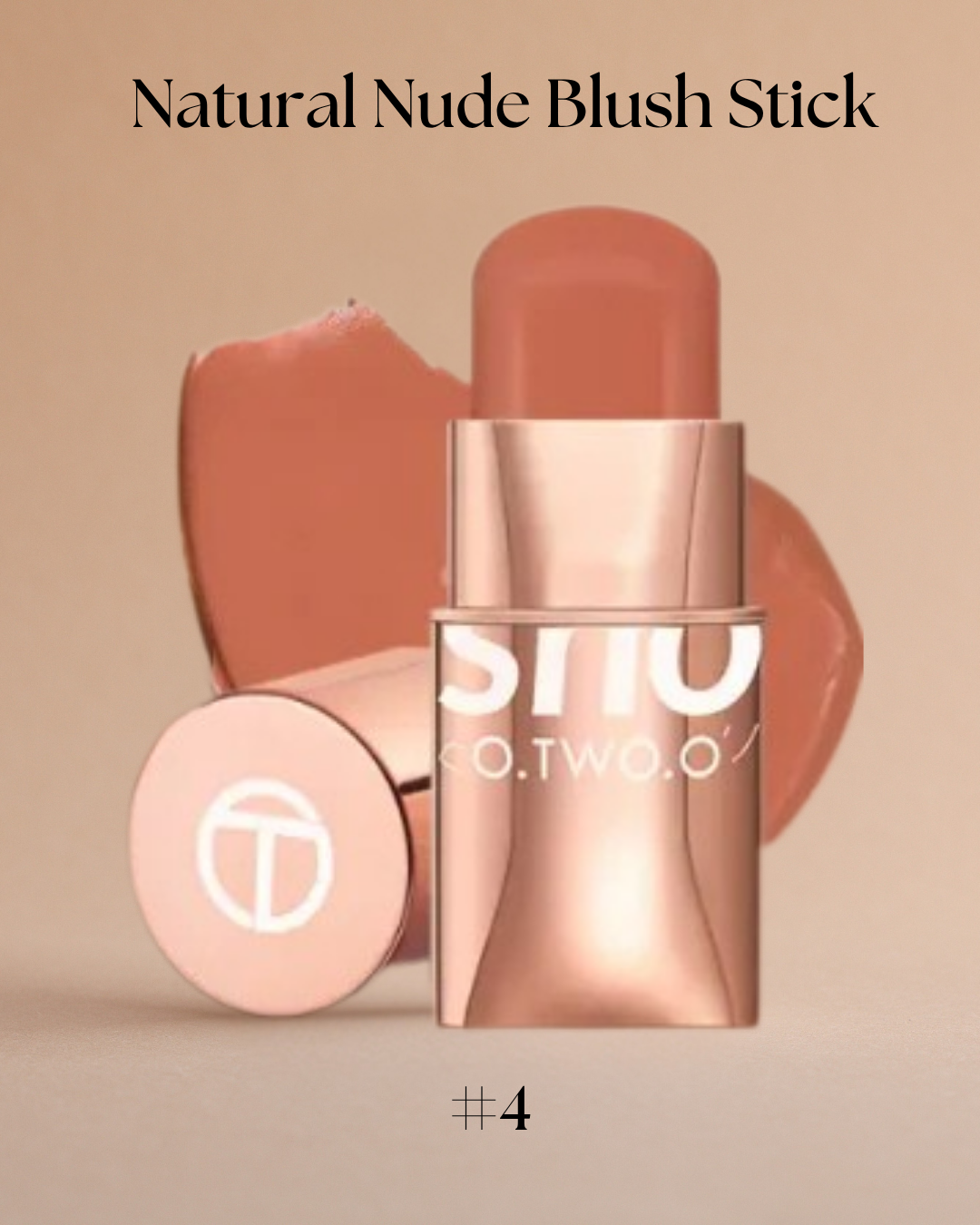 Natural Nude Blush Stick – Frischer Glow im Handumdrehen