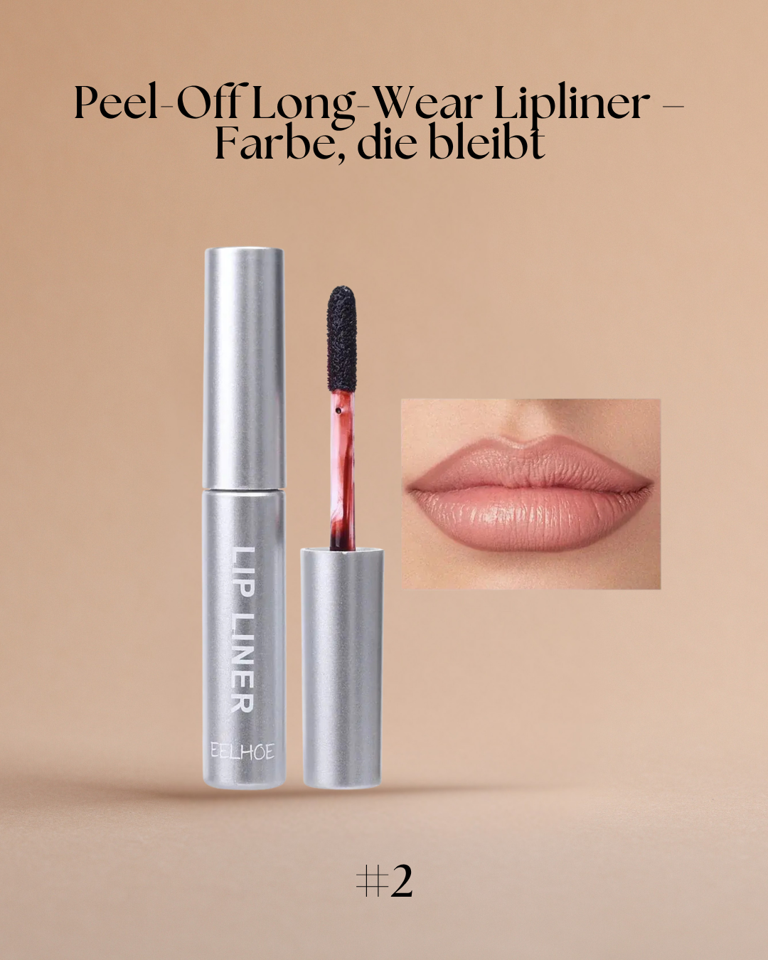 Peel-Off Long-Wear Lipliner – Farbe, die bleibt