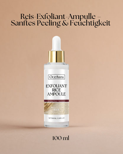Reis-Exfoliant-Ampulle – Sanftes Peeling & intensive Feuchtigkeit für strahlend schöne Haut