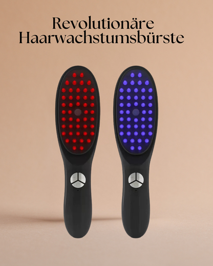 Revolutionäre Haarwachstumsbürste – 3-in-1 Kopfhaut-Revitalisierungssystem mit Phototherapie & Massagefunktion