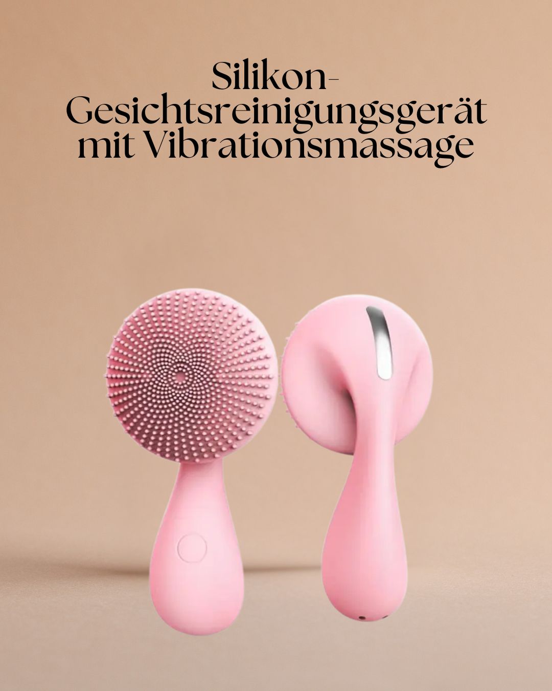 Silikon-Gesichtsreinigungsgerät mit Vibrationsmassage – Tiefenreinigung und Wellness für deine Haut