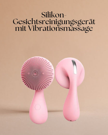 Silikon-Gesichtsreinigungsgerät mit Vibrationsmassage – Tiefenreinigung und Wellness für deine Haut