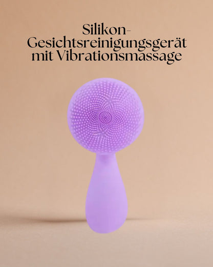 Silikon-Gesichtsreinigungsgerät mit Vibrationsmassage – Tiefenreinigung und Wellness für deine Haut