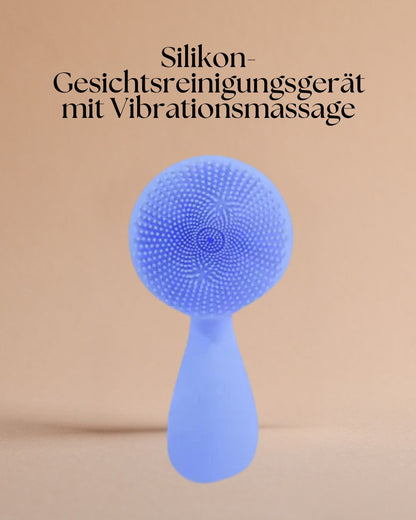 Silikon-Gesichtsreinigungsgerät mit Vibrationsmassage – Tiefenreinigung und Wellness für deine Haut