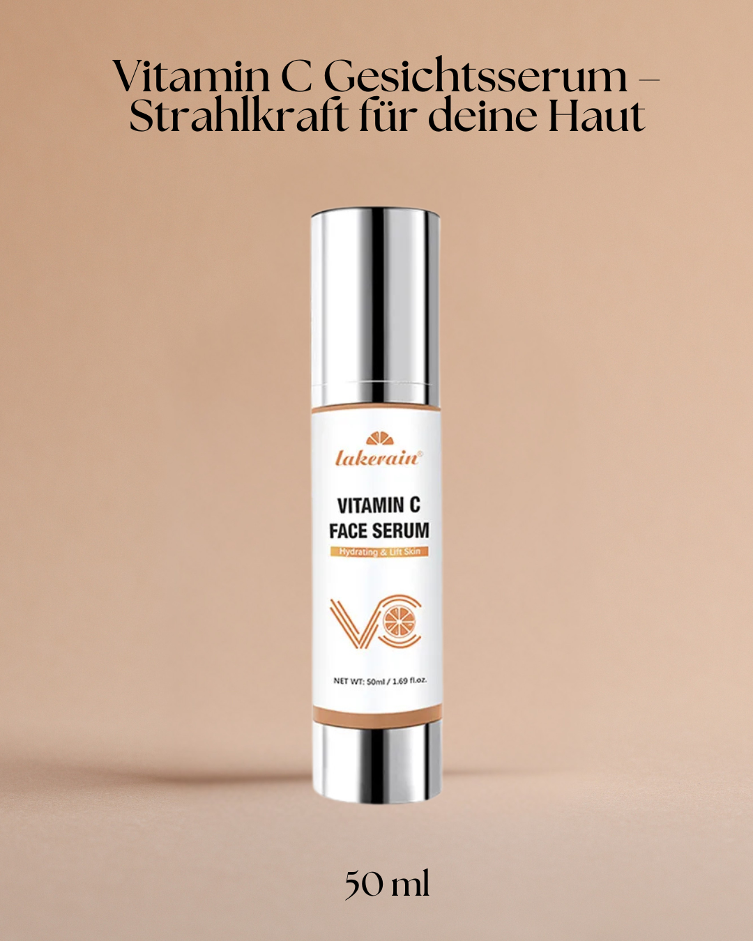 Vitamin C Gesichtsserum – Strahlkraft & Glow für deine Haut