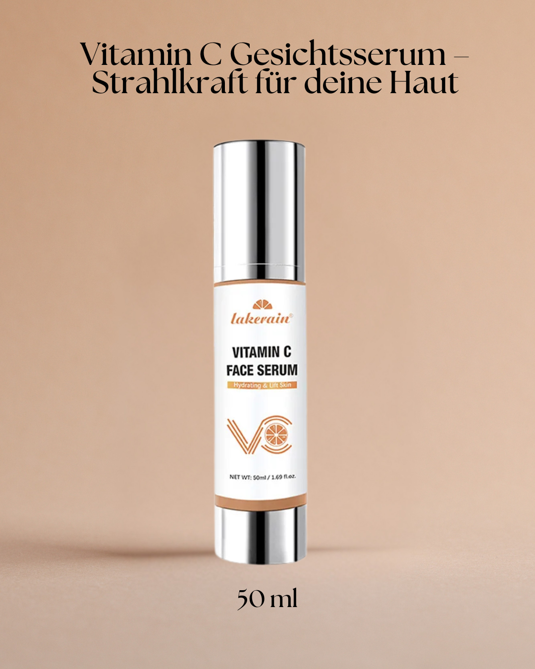 Vitamin C Gesichtsserum – Strahlkraft & Glow für deine Haut
