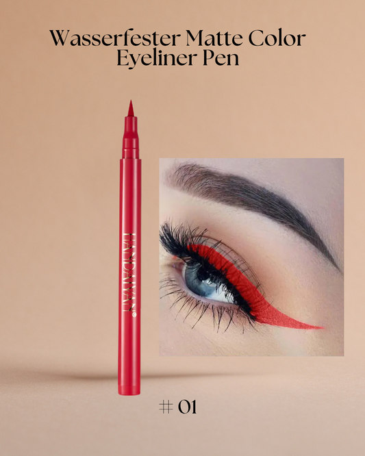 Wasserfester Matte Color Eyeliner Pen – Präzise, farbintensiv und langanhaltend