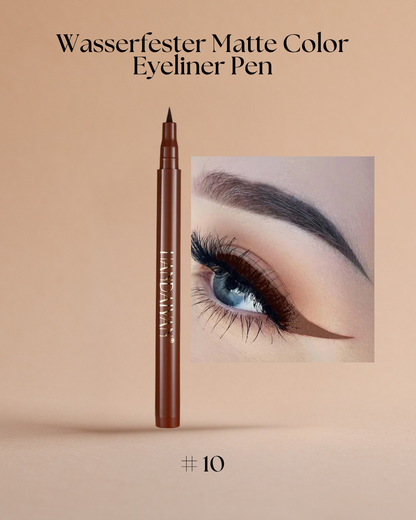 Wasserfester Matte Color Eyeliner Pen – Präzise, farbintensiv und langanhaltend