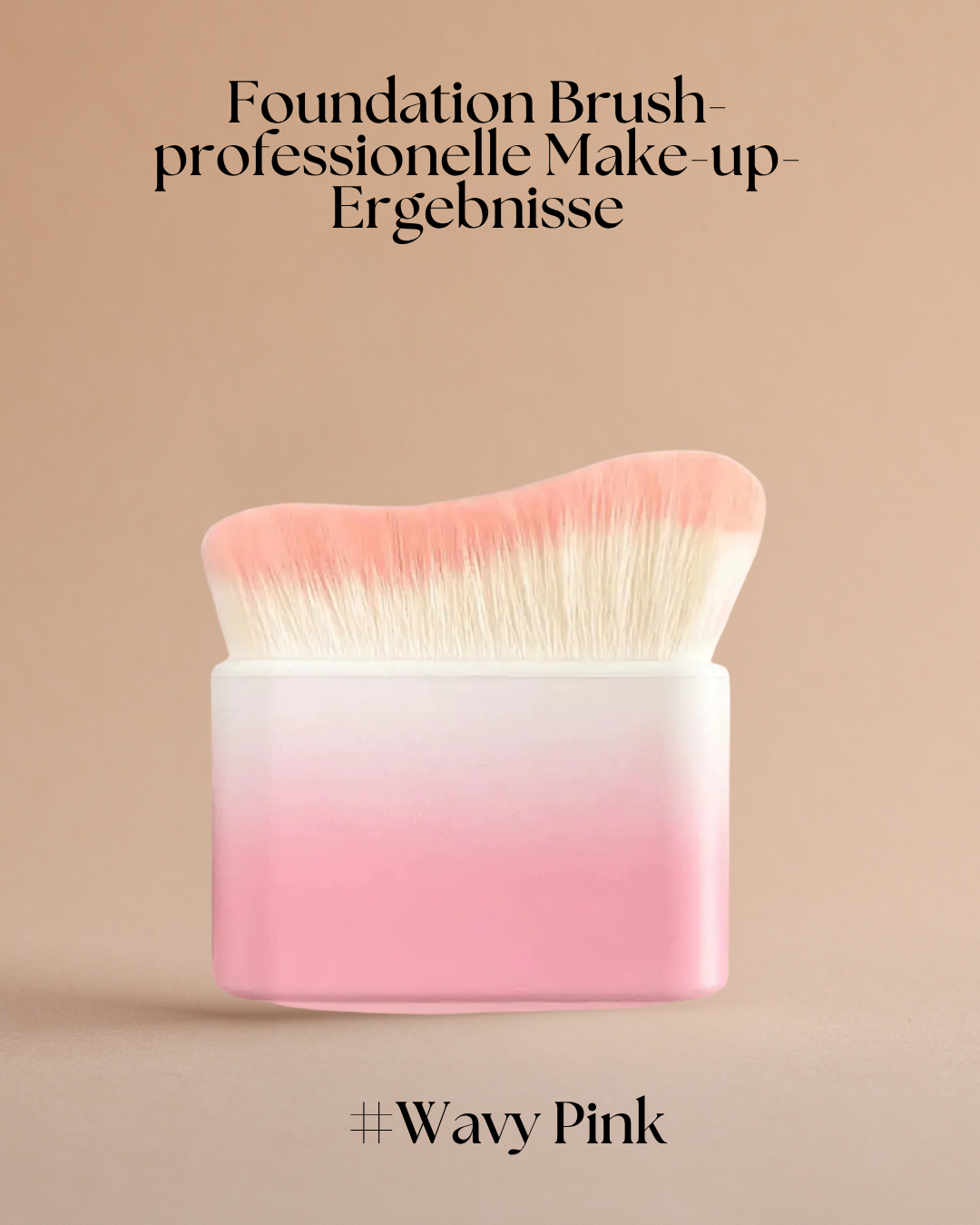 Wavy Foundation Brush -ultimativen Beauty-Tool