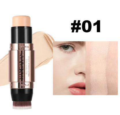 2-in-1 Konturen- & Highlighter-Stift mit Pinsel