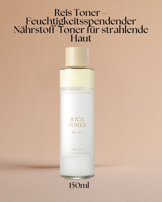 Reis Toner – Feuchtigkeitsspendender Nährstoff-Toner für strahlende Haut