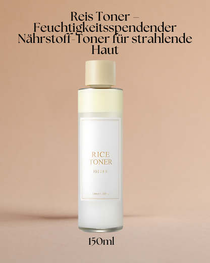 Reis Toner – Feuchtigkeitsspendender Nährstoff-Toner für strahlende Haut